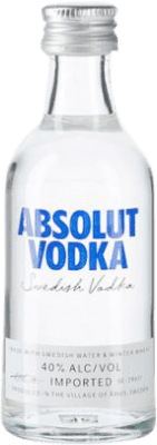 ウォッカ 12個入りボックス Absolut Cristal 5 cl