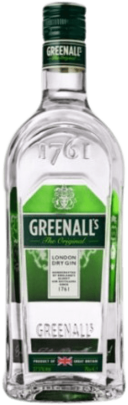 10,95 € Envio grátis | Gin G&J Greenalls Reino Unido Garrafa 1 L