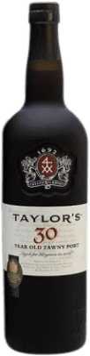 129,95 € Kostenloser Versand | Süßer Wein Taylor's Tawny I.G. Porto Portugal Touriga Franca, Touriga Nacional, Tinta Barroca 30 Jahre Flasche 75 cl