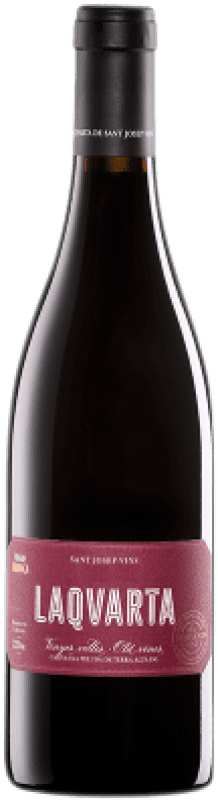 13,95 € Free Shipping | Red sparkling Sant Josep Laqvarta Aged D.O. Terra Alta Spain Grenache Hairy Bottle 75 cl