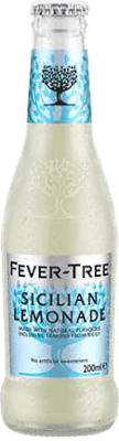 6,95 € Free Shipping | 4 units box Soft Drinks Fever-Tree Sicilian United Kingdom Small Bottle 20 cl Lemonade
