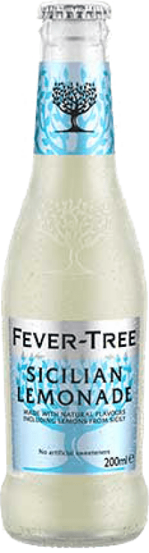 4,95 € Envoi gratuit | Boîte de 4 unités Boissons et Mixers Fever-Tree Sicilian Lemonade Royaume-Uni Petite Bouteille 20 cl