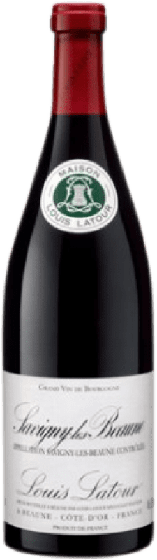 53,95 € 免费送货 | 红酒 Louis Latour A.O.C. Savigny-lès-Beaune 勃艮第 法国 Pinot Black 瓶子 75 cl