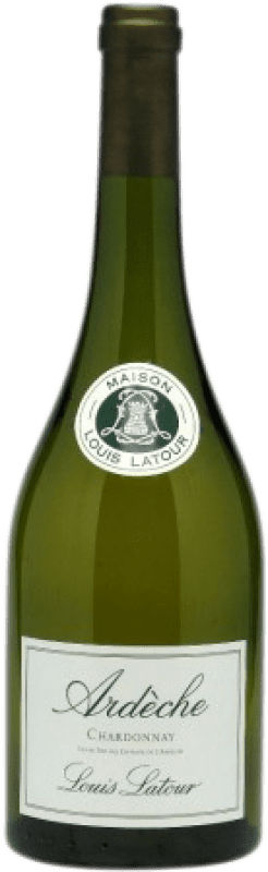 9,95 € 免费送货 | 白酒 Louis Latour Ardèche 法国 Chardonnay 半瓶 37 cl