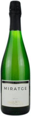 19,95 € Spedizione Gratuita | Spumante bianco La Font de Jui Miratge Brut Nature D.O. Penedès Spagna Pinot Nero, Chardonnay Bottiglia 75 cl