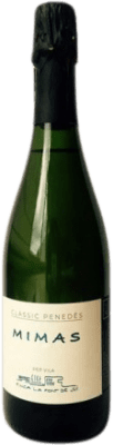 19,95 € Бесплатная доставка | Белое игристое La Font de Jui Mimas Экстра-Брут D.O. Penedès Каталония Испания Chardonnay бутылка 75 cl
