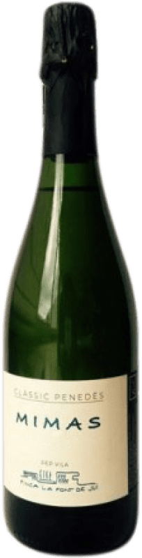 19,95 € Envío gratis | Espumoso blanco La Font de Jui Mimas Extra Brut D.O. Penedès Cataluña España Chardonnay Botella 75 cl