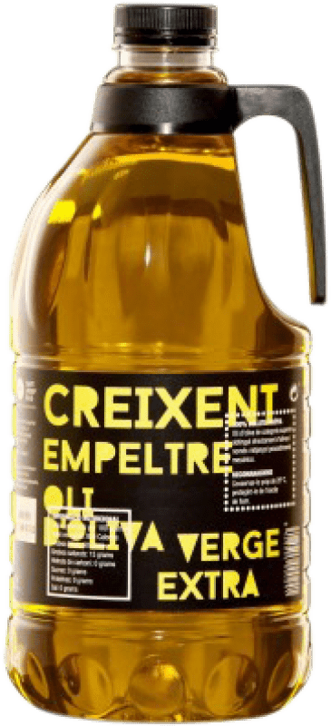 26,95 € Бесплатная доставка | Оливковое масло Sant Josep Creixent D.O. Catalunya Испания Empeltre Графин 2 L