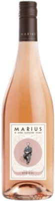 10,95 € Бесплатная доставка | Розовое вино Michel Chapoutier Marius Rosado I.G.P. Vin de Pays d'Oc Франция Syrah, Grenache, Cinsault бутылка 75 cl