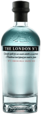 36,95 € Envío gratis | Ginebra The London Gin Blue Nº 1 Reino Unido Botella 1 L