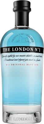 49,95 € Envío gratis | Ginebra The London Gin Blue Nº 1 Reino Unido Botella 1 L