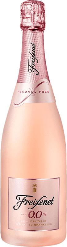 9,95 € Envoi gratuit | Vin Mousseux Rosé Freixenet 0,0 Rosé Espagne Bouteille 75 cl Sans Alcool