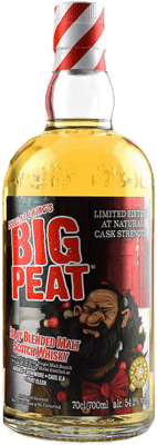 74,95 € Envio grátis | Whisky Blended Douglas Laing's Big Peat Xmas Edition Reino Unido Garrafa 70 cl