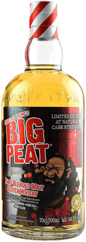 76,95 € Envío gratis | Whisky Blended Douglas Laing's Big Peat Xmas Edition Reino Unido Botella 70 cl