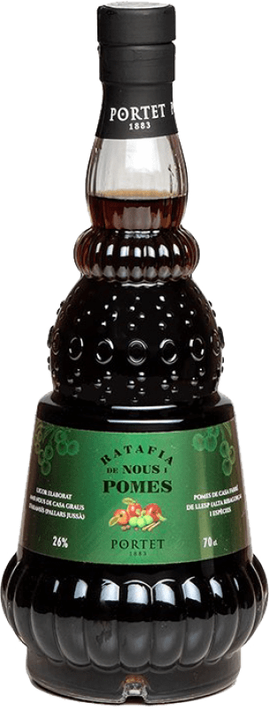 13,95 € 送料無料 | ラタフィア Portet カタロニア スペイン 1/3ボトル 35 cl Manzana — リンゴ, Nuez — ナッツ