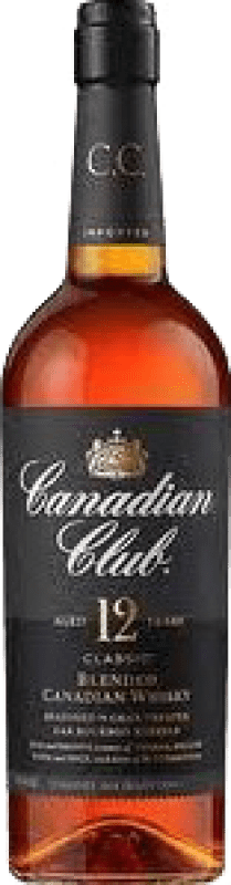 24,95 € 送料無料 | ウイスキーブレンド Canadian Club Small Batch Classic カナダ 12 年 ボトル 70 cl