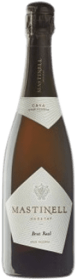 19,95 € Envoi gratuit | Blanc mousseux MasTinell Real Brut Grande Réserve D.O. Cava Espagne Macabeo, Xarel·lo, Parellada Bouteille Magnum 1,5 L