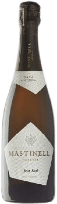 19,95 € 免费送货 | 白起泡酒 MasTinell Real 香槟 大储备 D.O. Cava 西班牙 Macabeo, Xarel·lo, Parellada 瓶子 Magnum 1,5 L