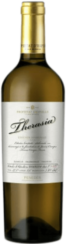 42,95 € Envoi gratuit | Vin blanc Juvé y Camps Therasia D.O. Penedès Espagne Viognier, Xarel·lo, Chardonnay Bouteille 75 cl