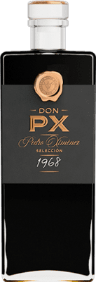 87,95 € Бесплатная доставка | Сладкое вино Toro Albalá Don PX Отбор 1968 D.O. Montilla-Moriles Испания Pedro Ximénez Маленькая фляжка 20 cl