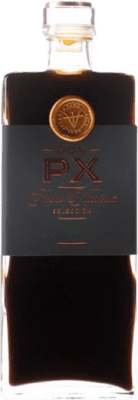 84,95 € Envío gratis | Vino dulce Toro Albalá Don P.X. Selección 1965 D.O. Montilla-Moriles España Pedro Ximénez Petaca Pequeña 20 cl