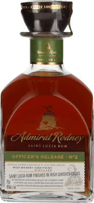 121,95 € 送料無料 | ラム Admiral Rodney Officer's Nº 2 限定版 セントルシア 70 cl