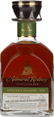 106,95 € 免费送货 | 朗姆酒 Admiral Rodney Officer's Release Nº 2 圣卢西亚 瓶子 70 cl