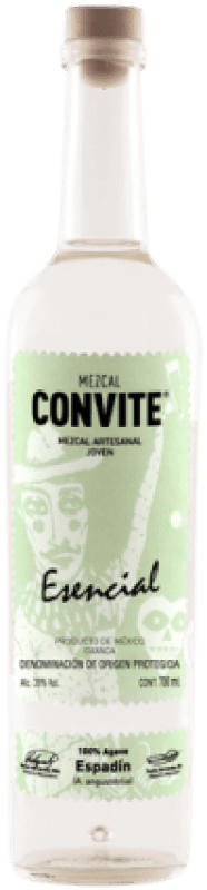 47,95 € Free Shipping | Mezcal Convite Espadín Esencial Mexico Bottle 70 cl
