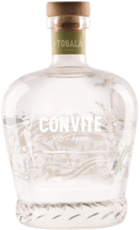 85,95 € 免费送货 | 梅斯卡尔酒 Convite Tobalá 墨西哥 瓶子 70 cl