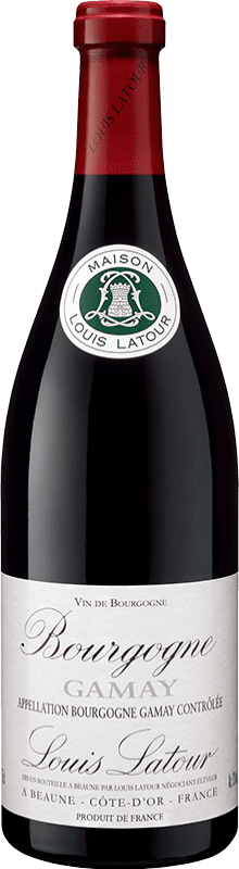 21,95 € Spedizione Gratuita | Spumante Rosso Louis Latour A.O.C. Bourgogne Francia Gamay 75 cl
