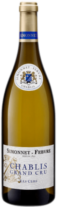 145,95 € 送料無料 | 白ワイン Simonnet-Febvre Les Clos Grand Cru A.O.C. Chablis フランス Chardonnay — シャルドネ 75 cl