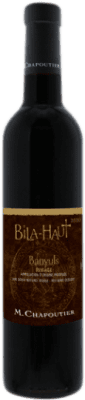 19,95 € Kostenloser Versand | Süßer Wein Michel Chapoutier Bila-Haut A.O.C. Banyuls Frankreich Grenache Tintorera Medium Flasche 50 cl