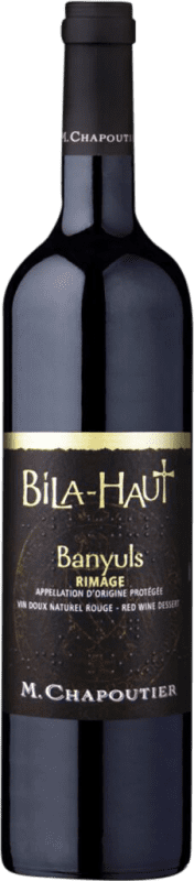 23,95 € Envío gratis | Vino Dulce Michel Chapoutier Domaine Bila-Haut A.O.C. Banyuls Francia Garnacha Botella Medium 50 cl