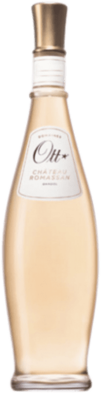 106,95 € 免费送货 | 玫瑰酒 Ott Château Romassan Rosé A.O.C. Bandol 法国 Grenache Tintorera, Mourvèdre, Cinsault 瓶子 Magnum 1,5 L