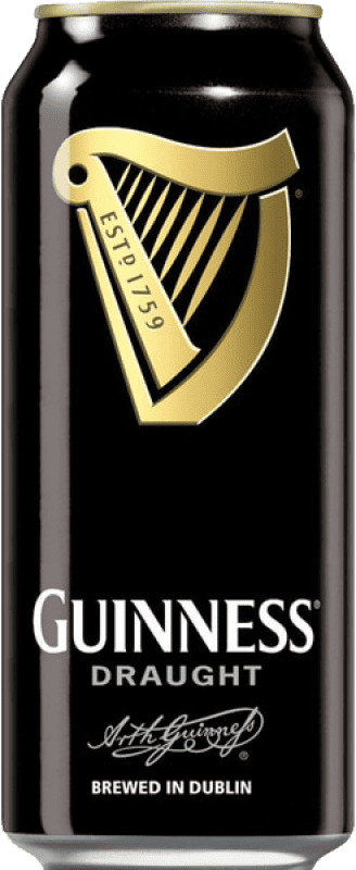 2,95 € Бесплатная доставка | Пиво Guinness Draught — 生啤 Ирландия Средняя банка 50 cl