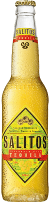 8,95 € Envio grátis | Caixa de 6 unidades Cerveja Salitos França Garrafa Terço 33 cl