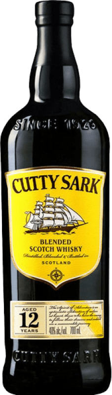 26,95 € Бесплатная доставка | Виски смешанные Cutty Sark Объединенное Королевство 12 Лет бутылка 70 cl