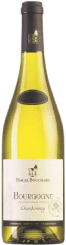 25,95 € Envio grátis | Vinho Branco Pascal Bouchard A.O.C. Bourgogne França Chardonnay 75 cl