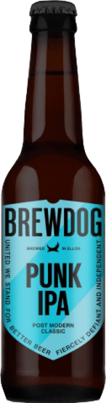 15,95 € Free Shipping | 6 units box Beer BrewDog Ipa United Kingdom One-Third Bottle 33 cl