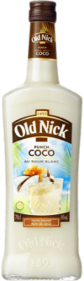 7,95 € Spedizione Gratuita | Schnapps Bardinet Old Nick Punch Francia 70 cl Coco — Cocco