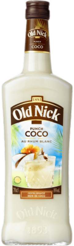 7,95 € Бесплатная доставка | Schnapp Bardinet Coco Punch Old Nick Франция бутылка 70 cl
