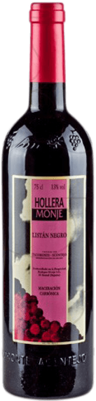 23,95 € Free Shipping | Red wine Hollera Monje Young D.O. Tacoronte-Acentejo Canary Islands Spain Listán Black Bottle 75 cl