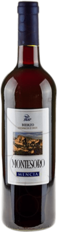 8,95 € Бесплатная доставка | Красное вино Montesoro молодое D.O. Bierzo Кастилия-Леон Испания Mencía — Менсия Бутылка 75 cl