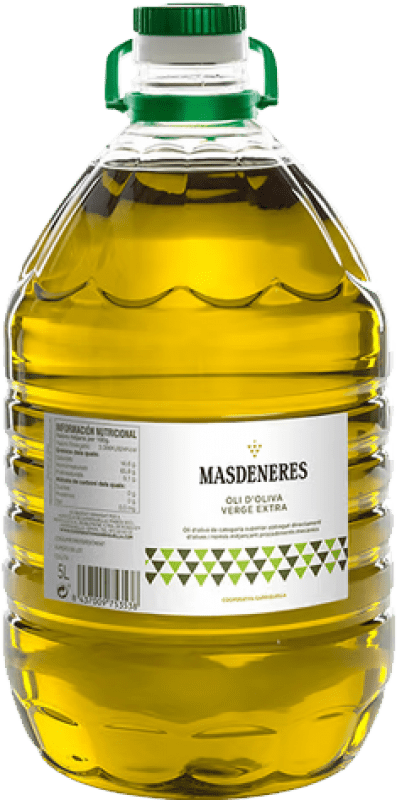 98,95 € Envoi gratuit | Huile d'Olive Garriguella Masdeneres HOVE Vierge Extra Catalogne Espagne Carafe 5 L