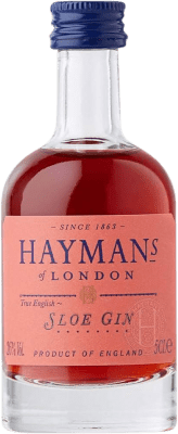 3,95 € Kostenloser Versand | Gin Hayman's Sloe Gin Großbritannien Miniaturflasche 5 cl