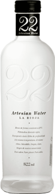 0,95 € Envío gratis | Agua 22 Artesian Water PET España Botella Medium 50 cl