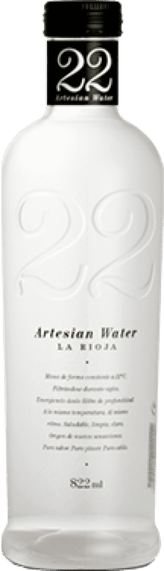 1,95 € Envio grátis | Água 22 Artesian Water PET Espanha Garrafa Medium 50 cl