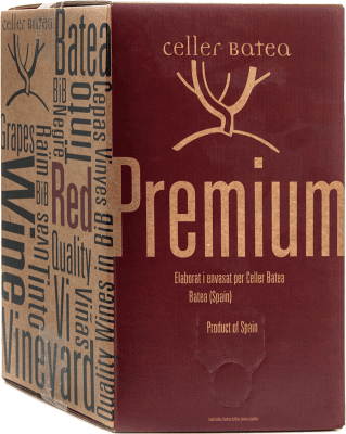 11,95 € 免费送货 | 红酒 Celler de Batea 年轻的 加泰罗尼亚 西班牙 Grenache Tintorera, Altesse Bag in Box 3 L