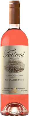 6,95 € Kostenloser Versand | Rosé-Wein Les Vins Skalli Terroir Littoral Rosé Jung I.G.P. Vin de Pays d'Oc Languedoc-Roussillon Frankreich Grenache Tintorera Flasche 75 cl