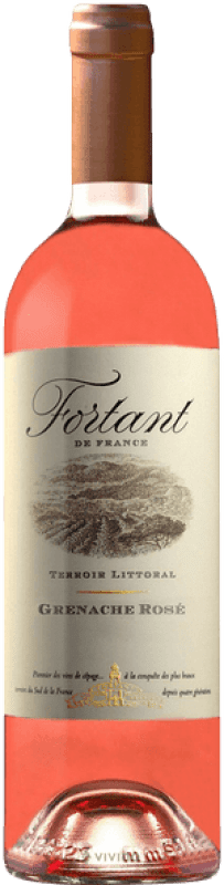 6,95 € Free Shipping | Rosé wine Les Vins Skalli Terroir Littoral Rosé Young I.G.P. Vin de Pays d'Oc Languedoc-Roussillon France Grenache Tintorera Bottle 75 cl